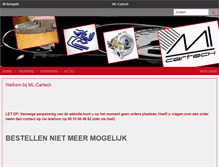 Tablet Screenshot of ml-cartech.nl